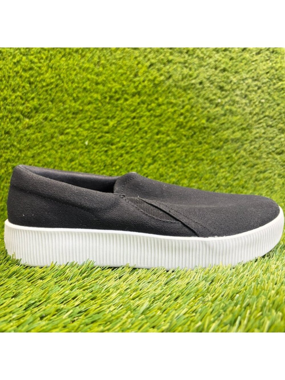 Allbirds Lounger Lift Womens Size 11 Black White Casual Slip On Shoes Sneakers